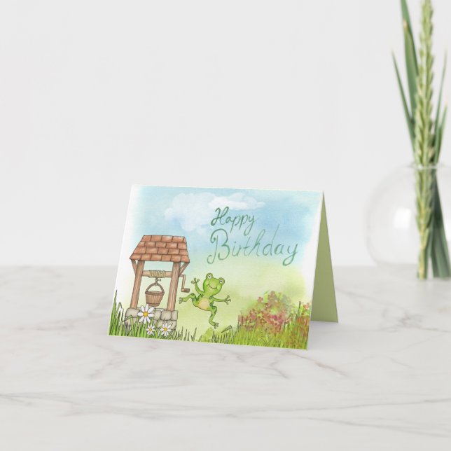 Bonne carte d'anniversaire (Devant)