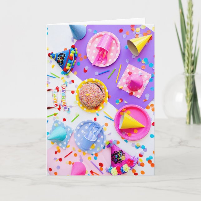 Bonne carte d'anniversaire (Devant)