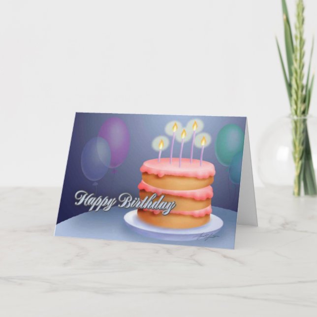 Bonne carte d'anniversaire #4 (Devant)