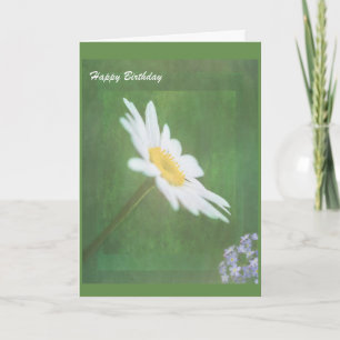 Bonne carte d'anniversaire avec de jolies fleurs.