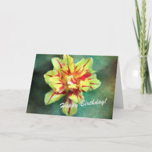 Bonne carte d'anniversaire Lovely Floral (P)