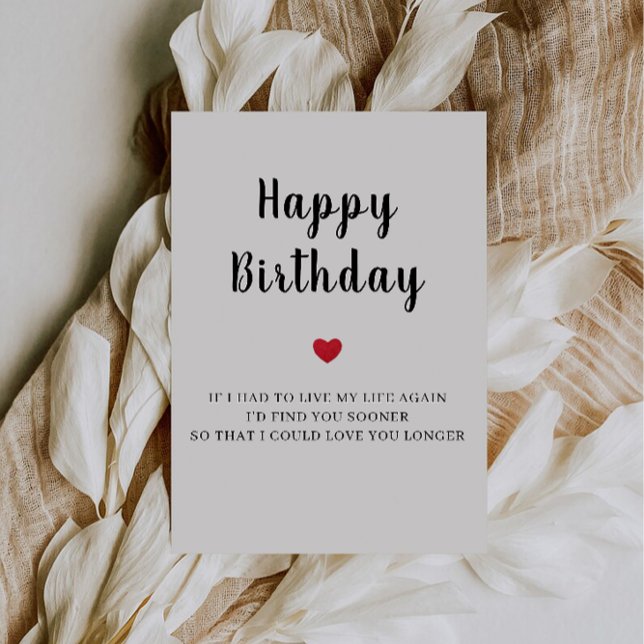 Bonne carte d'anniversaire pour copain (Happy Birthday Card for Boyfriend)