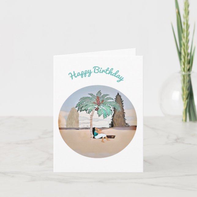 Bonne Carte D'Anniversaire Pour Elle (Devant)