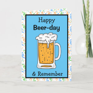 Humour Alcoolique Cartes D Anniversaire Zazzle