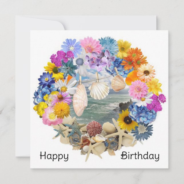 Bonne carte d'appartement d'anniversaire (Devant)