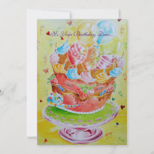 Bonne carte de 50e anniversaire