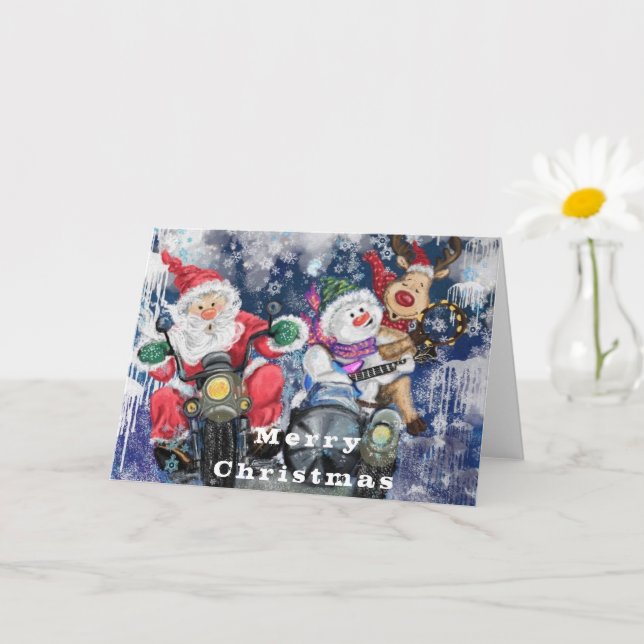 Bonne carte de cadeau de Noël des amis (Petite plante)