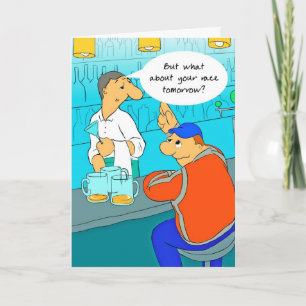 Bonne carte de chance pour Marathon Runner - Carbo