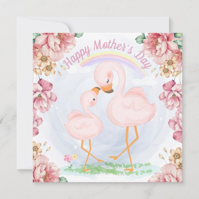 Bonne carte de fête des mères (Devant)