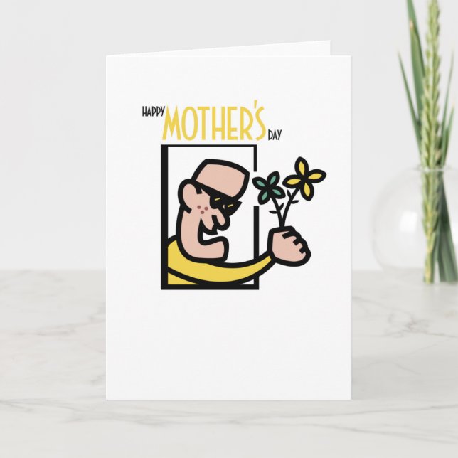 Bonne carte de fête des mères (Devant)