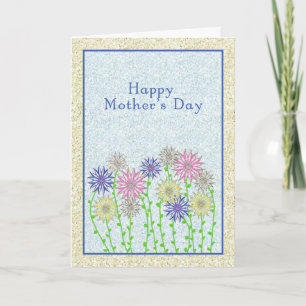 Bonne carte de fête des mères pour maman étranglée