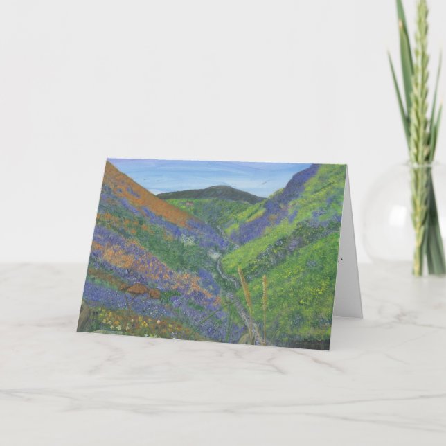 Bonne carte de fête des mères - Printemps sur le M (Devant)