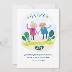 Bonne carte de grand-parents