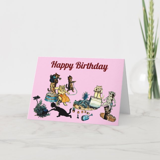 Bonne carte de jardinage d'anniversaire (Devant)