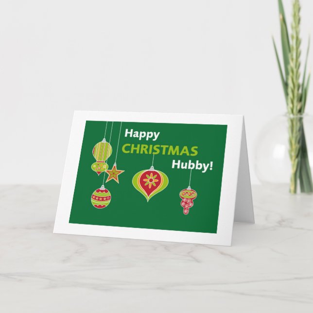 Bonne carte de Noël (Devant)