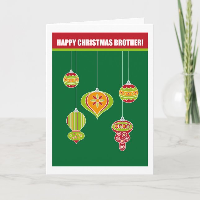 Bonne carte de Noël (Devant)