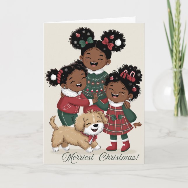 Bonne carte de Noël (Devant)