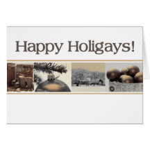 Bonne carte de Noël LGBT Holigays