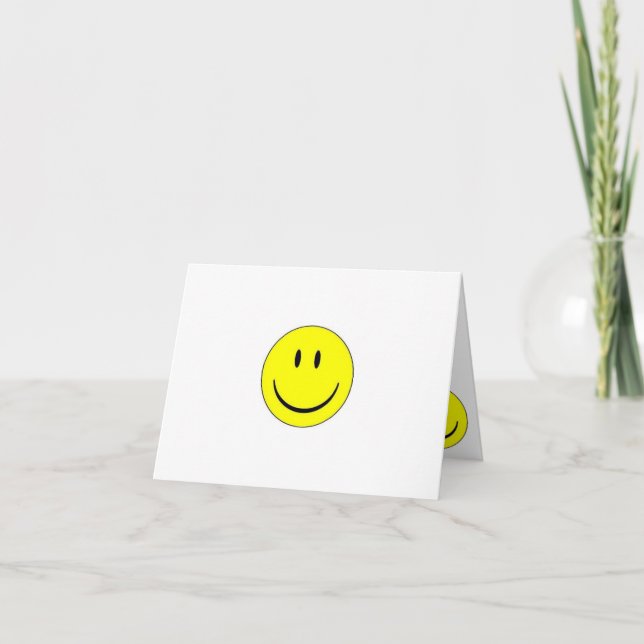 Bonne carte de note faciale (Devant)