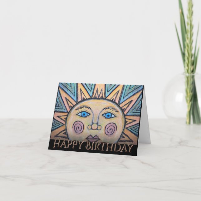 Bonne carte de paix d'anniversaire (Devant)