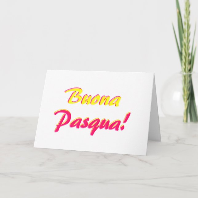 Bonne carte de Pâques (Devant)