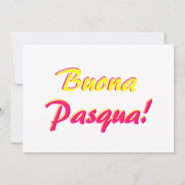 Bonne carte de Pâques (Devant)