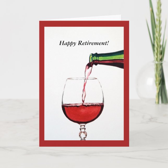 Bonne carte de retraite (Devant)