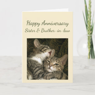 Bonne carte de soeur et de beau-frère pour l'anniv