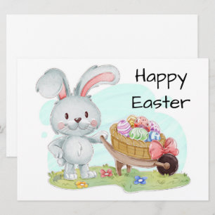 Bonne carte de vacances de Pâques