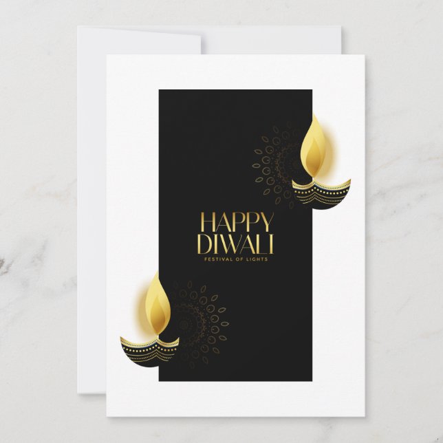 Bonne carte de vacances Diwali (Devant)