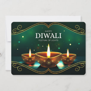 Bonne carte de vacances Diwali