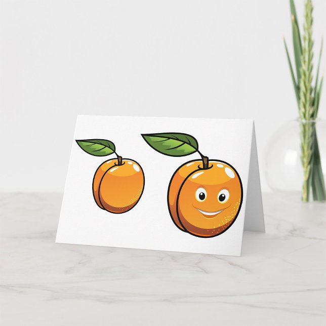 Bonne Carte de voeux Apricot (Créateur téléchargé)