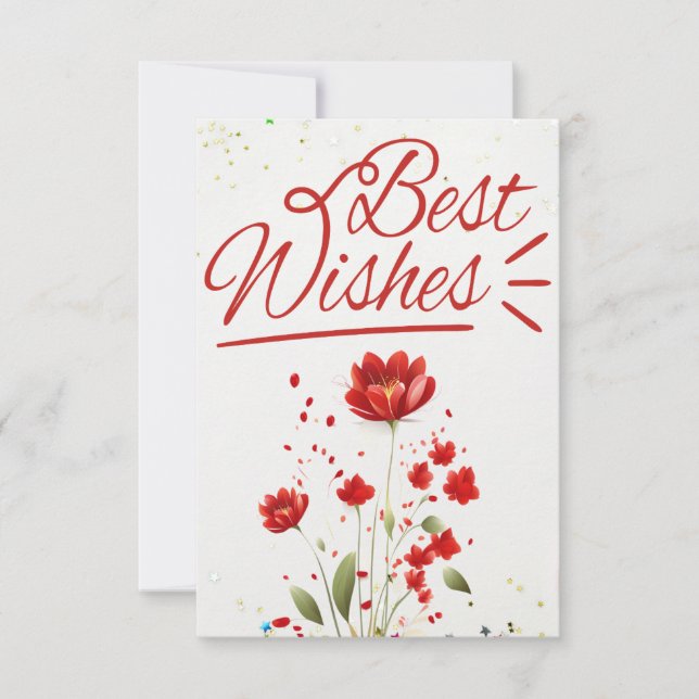 Bonne carte de voeux d'anniversaire (Devant)