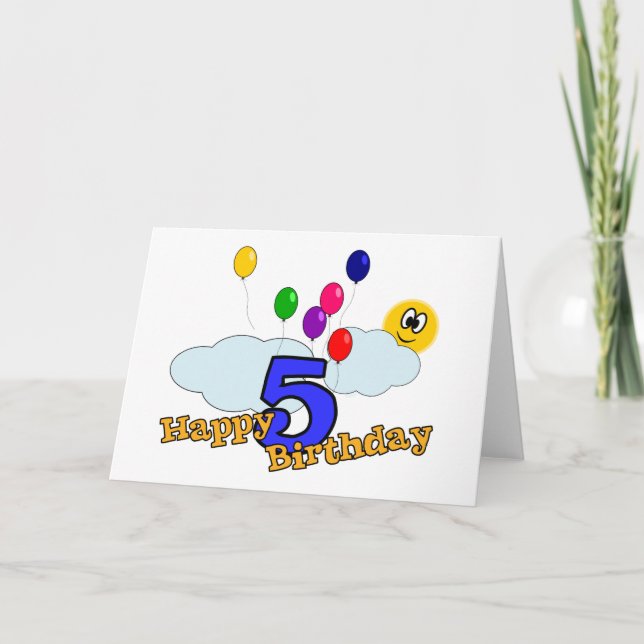 Bonne carte de voeux d'anniversaire (Devant)