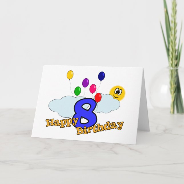 Bonne carte de voeux d'anniversaire (Devant)