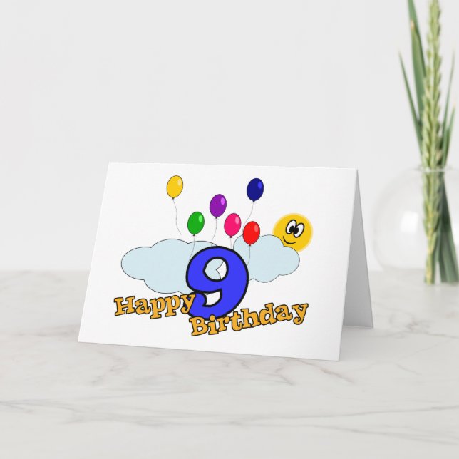 Bonne carte de voeux d'anniversaire (Devant)