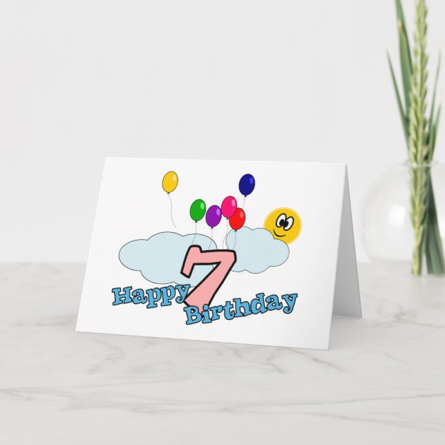 Bonne carte de voeux d'anniversaire (Devant)