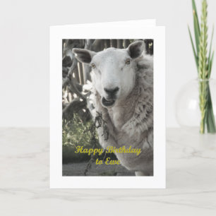Bonne carte de voeux d'anniversaire à Ewe