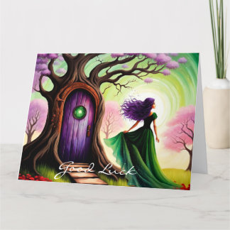 Bonne carte de voeux de Good Luck, bonne inspirati