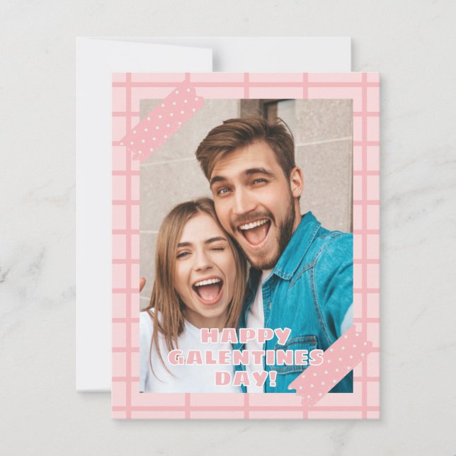 Bonne carte de voeux de la Saint-Galentin (Devant)