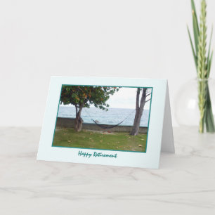 Bonne carte de voeux de retraite