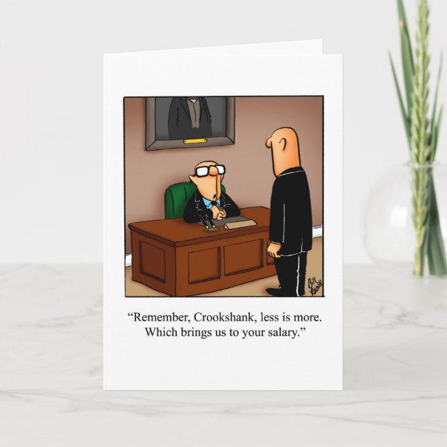 Bonne carte de voeux d'Humour d'anniversaire (Devant)