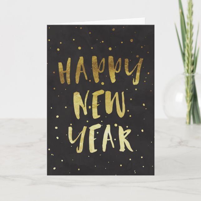 Bonne carte de voeux du Nouvel An (Devant)