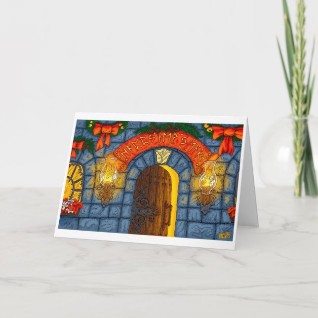 Bonne carte de voeux du Nouvel An (Devant)