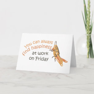 Bonne carte de voeux du vendredi
