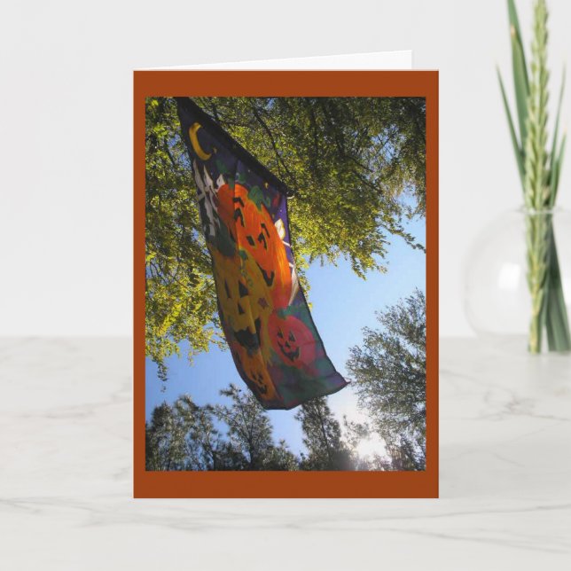 Bonne carte de voeux Halloween (Devant)