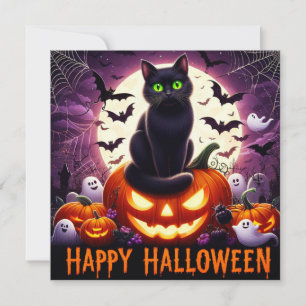 Bonne Carte de voeux Halloween