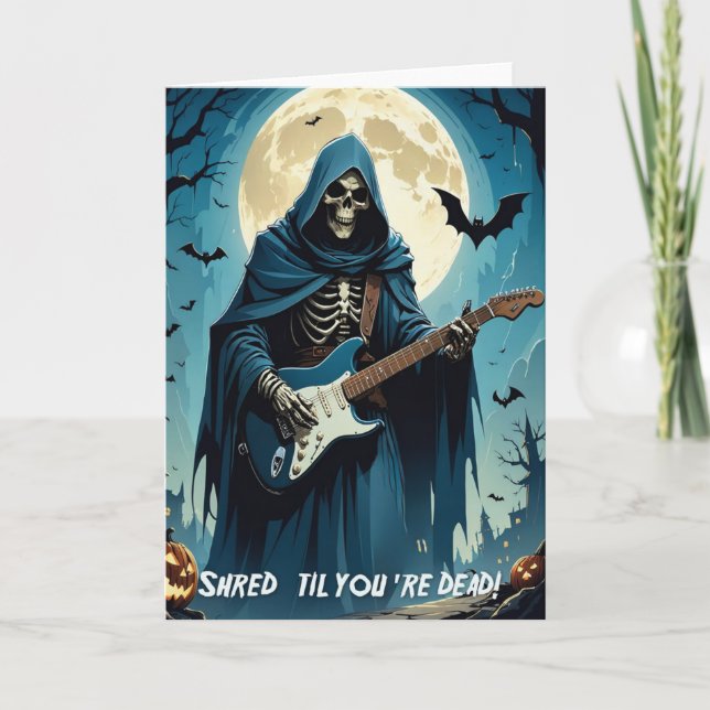 Bonne carte de voeux Halloween (Devant)