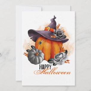 Bonne carte de voeux Halloween