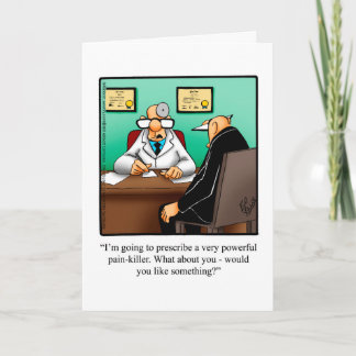 Bonne carte de voeux Humour